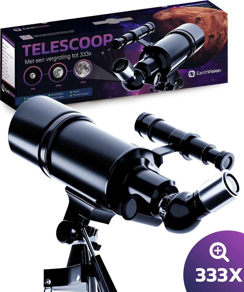 Telescoop - Sterrenkijker - Astronomie - Nachtkijker - Sterrenkunde - Waterproof - Geschikt Voor Volwassenen En Kinderen 3 Telescoop - Sterrenkijker - Astronomie - Nachtkijker - Sterrenkunde - Waterproof - Geschikt Voor Volwassenen En Kinderen
