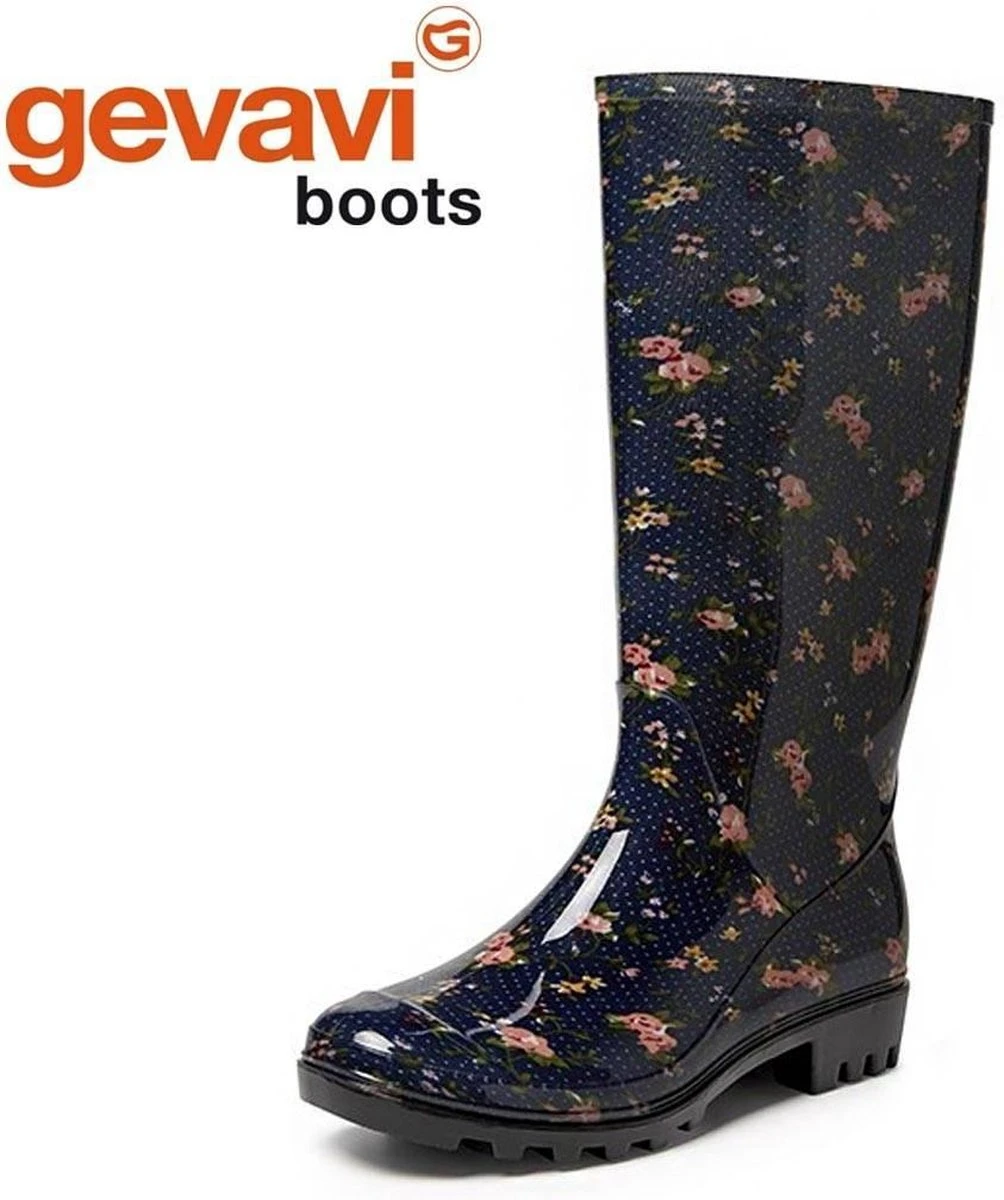 Merkloos Dames PVC Laars Sara - Blauw - 39 5 Merkloos Dames PVC Laars Sara - Blauw - 39 - Afbeelding 3