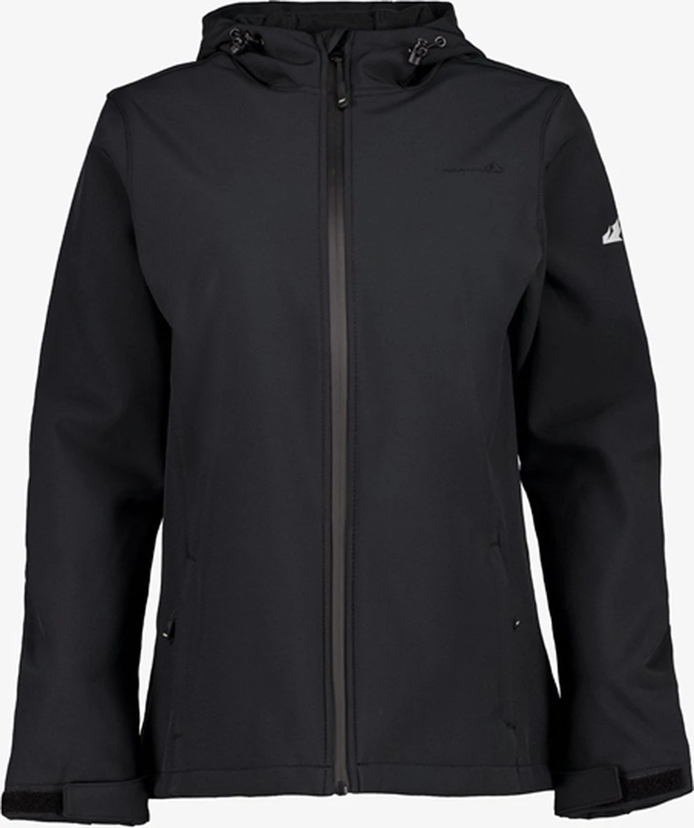 Mountain Peak Dames Softshell Jas Zwart - Maat XXL - Winddicht - Ademend Materiaal 3 Mountain Peak Dames Softshell Jas Zwart - Maat XXL - Winddicht - Ademend Materiaal