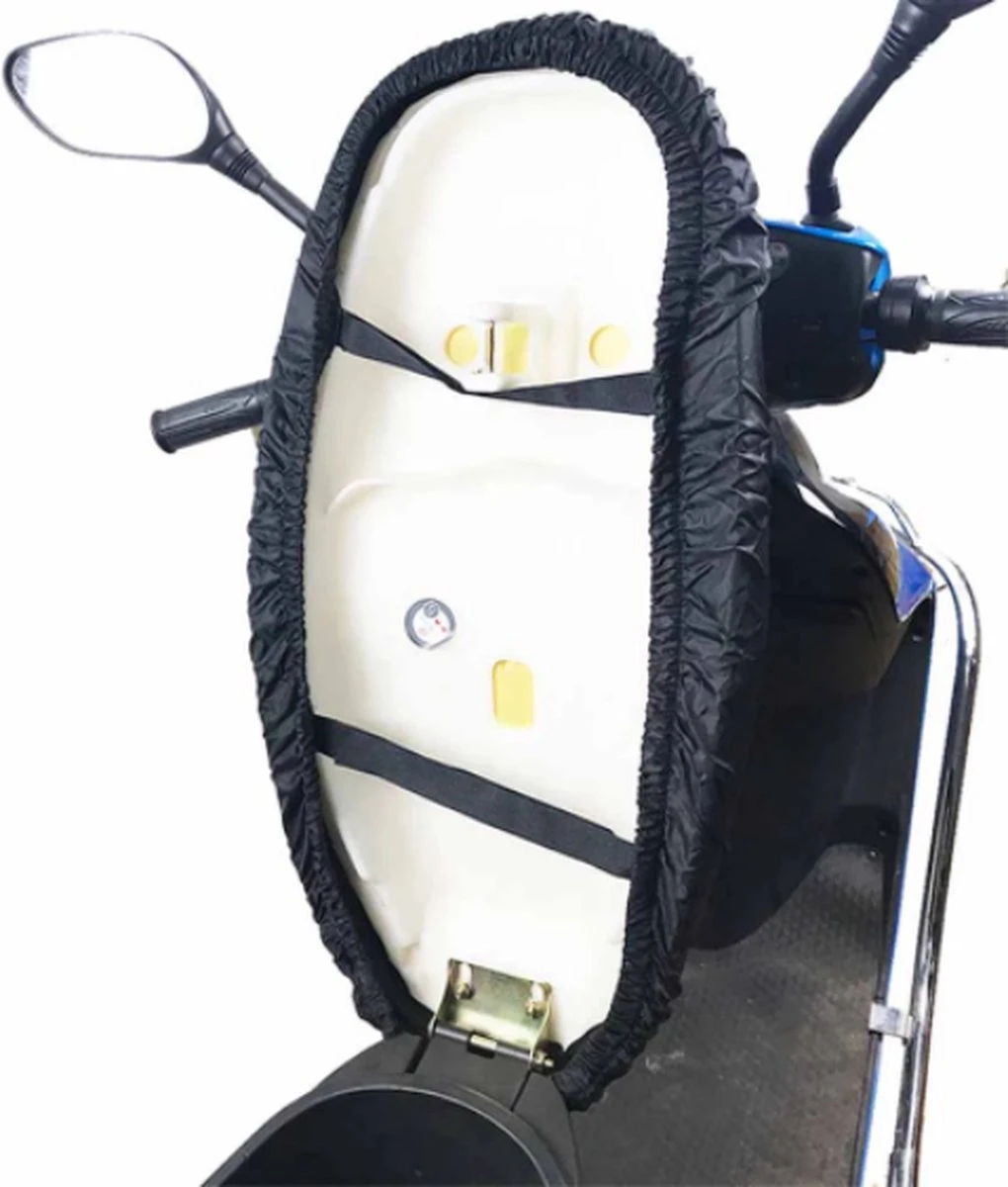 TLVX Vespa Zadelhoes / Vespa Sprint Hoes Zadel / Scooter Zadelhoes / Waterdichte Zadelhoes / Buddyseat Hoes Waterdicht / Regenhoes / Zithoes Waterproef / Brommer Zadelhoes / Universeel / Maat XXL (max. 70cm Breed Bij 115 Cm Lang) 3 TLVX Vespa Zadelhoes / Vespa Sprint Hoes Zadel / Scooter Zadelhoes / Waterdichte Zadelhoes / Buddyseat Hoes Waterdicht / Regenhoes / Zithoes Waterproef / Brommer Zadelhoes / Universeel / Maat XXL (max. 70cm Breed Bij 115 Cm Lang)