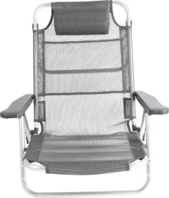 Bo-Camp Beach Chair - Monaco - Aluminium - Grijs -Bol 1026x1200 2