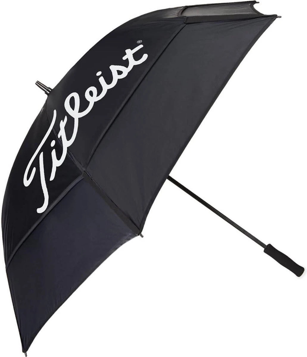 Titleist 20 Tour Double Canopy Zwart Golfparaplu 3 Titleist 20 Tour Double Canopy Zwart Golfparaplu