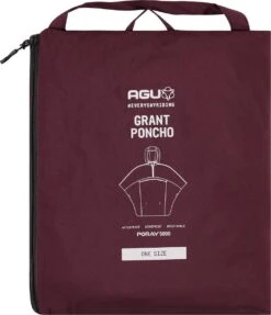 AGU Grant Regenponcho Essential Unisex - Bordeaux - One Size - Dames & Heren - Waterdicht & Ademend 19 AGU Grant Regenponcho Essential Unisex - Bordeaux - One Size - Dames & Heren - Waterdicht & Ademend -Bol 1031x1200 3
