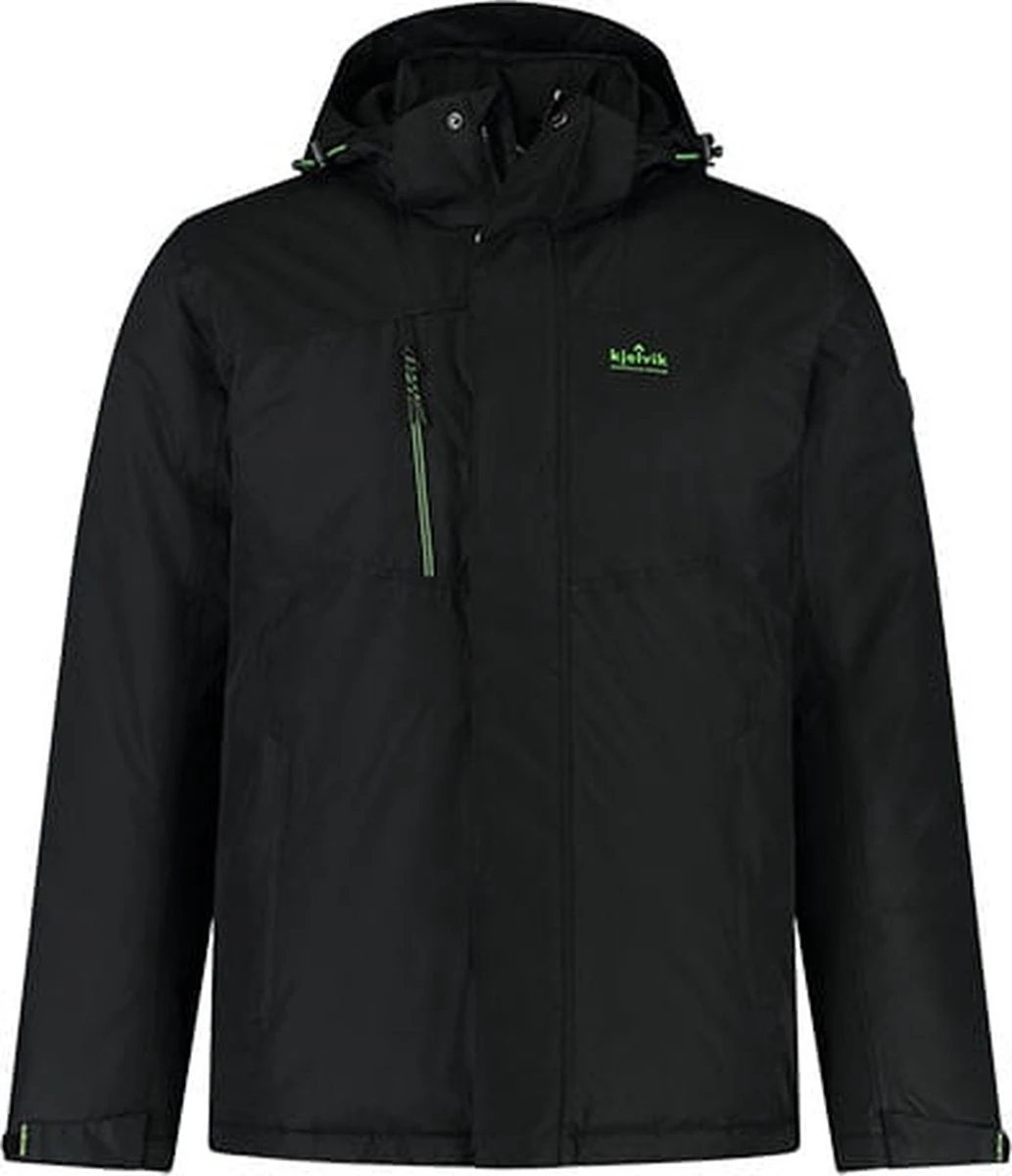 Kjelvik Heren Winterjas - Functionele Winterjas - Mano - Zwart - Maat 3XL 8 Kjelvik Heren Winterjas - Functionele Winterjas - Mano - Zwart - Maat 3XL - Afbeelding 6