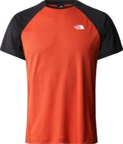 The North Face M TANKEN RAGLAN TEE - EU Heren Outdoorshirt - Maat L