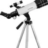 Earkings Telescoop Sterrenkijker 70/400 Mm Voor Kinderen, Beginners En Gevorderden - Inclusief Statief, Opbergtas, Twee Lenzen 25mm & 10mm En Barlow Lens, Telefoon Houder Voor Foto’s - F/5.7 Magnificatie 1 Earkings Telescoop Sterrenkijker 70/400 Mm Voor Kinderen, Beginners En Gevorderden - Inclusief Statief, Opbergtas, Twee Lenzen 25mm & 10mm En Barlow Lens, Telefoon Houder Voor Foto’s - F/5.7 Magnificatie -Bol 1044x1200 1