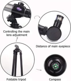 Sterrenkijker - 20 X 30 X 40 X - Stabiel Statief - Telescoop - Heldere Zoom - 11 Sterrenkijker - 20 X 30 X 40 X - Stabiel Statief - Telescoop - Heldere Zoom - -Bol 1047x1200 3
