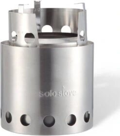 Solo Stove Lite Draagbare Kooktoestel. Geen Vloeibare Brandstof Nodig. Krachtige Efficiënte Houtverbranding En Weinig Rook. Voor 1-2 Personen, 304 Roestvrijstaal, Compact ⌀ 10,8 Cm, Hoogte 14,5 Cm, 255g. -Bol 1054x1200 3