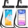 2 Stuks - Universeel Waterdichte Telefoonhoes - Inclusief Draagkoord- Waterproof Hoes - Onderwater Mobiele Telefoon Drybag - Compatibel Met IPhone, Galaxy En Smartphones Tot 7.0" - Zwart 1 2 Stuks - Universeel Waterdichte Telefoonhoes - Inclusief Draagkoord- Waterproof Hoes - Onderwater Mobiele Telefoon Drybag - Compatibel Met IPhone, Galaxy En Smartphones Tot 7.0" - Zwart -Bol 1074x1200 2