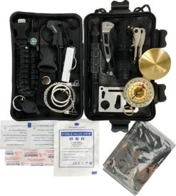 Ultimate Survival Kit - Compleet 18 Delig | Outdoor Camping Backpacking Emergency Survival Kit XXL Waterproof| SOS EDC Multifunctionele Box - BL -Bol 1076x1200 2