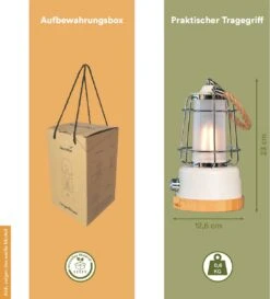 Skandika Kiruna LED-Lamp – Tentlampen – Campinglampen – Buiten Lantaarn – Buitenverlichting – Buiten Lamp - Retro Outdoor Camping Lamp Met Powerbank, Traploos Dimbaar, Draadloos, Oplaadbare Batterij, USB, Warm En Koud Wit, 75h Lichtduur – Groen -Bol 1084x1200 1