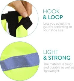 Navaris Overschoenen - 1 Paar Uniseks Schoenovertrekken - Waterdicht & Reflecterend - Beschermt Tegen Regen En Vuil - Verschillende Maten -Bol 1098x1200 8