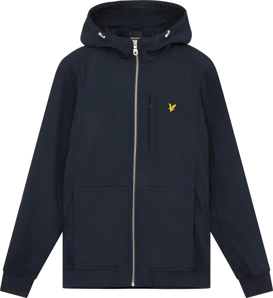 Lyle & Scott - Heren Outdoorjas Softshell Jacket - Blauw - Maat L 5 Lyle & Scott - Heren Outdoorjas Softshell Jacket - Blauw - Maat L - Afbeelding 3