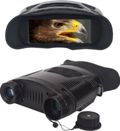 RYCE ® Nachtkijker PRO Met Digitale Camera - TIJDELIJKE ACTIE! - Gratis SD Kaart 8GB - Infrarood - Warmtebeeld - Verrekijker - Nightvision - Richtkijker - 300M -Bol 1105x1200 1
