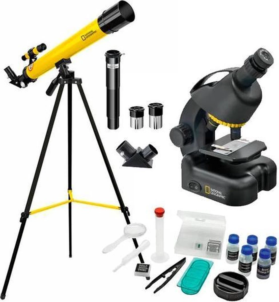 National Geographic Telescoop- En Microscoopset Voor Kinderen Incl. Accessoires 16 National Geographic Telescoop- En Microscoopset Voor Kinderen Incl. Accessoires - Afbeelding 14