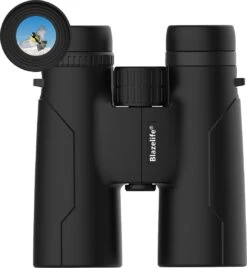 Blazelife Verrekijker - 12x42 - BAK-4 - Kerstmis - Kerstfeest - Christmas Gift - Verrekijker Vogelsspotten - Waterbestendig - Verrekijker Compact - Met Draagtas, Poetsdoek En Nekkoord - Zwart -Bol 1106x1200 8
