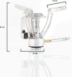 MacGyver Gasbrander Mini RVS - Camping Kookstel - Kookbrander - 10 Cm - Elektronische Ontsteking -Bol 1113x1200 4