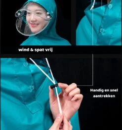 Simple Lifestyle® Universeel Regenjas Bromfiets Hoes Scooter Regenponcho Beenkleed - Zwart 21 Simple Lifestyle® Universeel Regenjas Bromfiets Hoes Scooter Regenponcho Beenkleed - Zwart -Bol 1124x1200 2