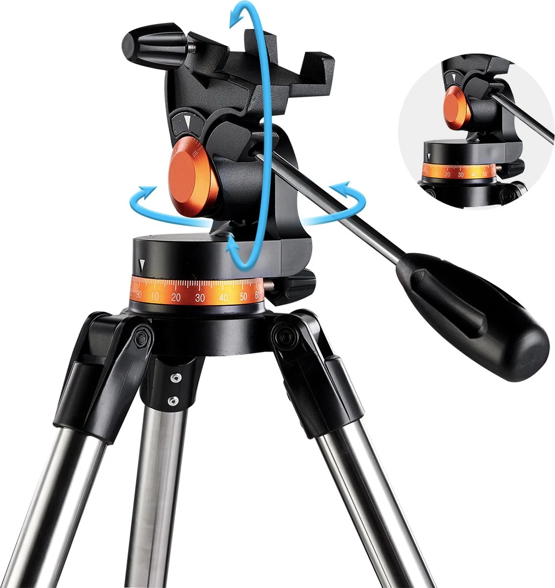 Merkloos Telescoop - 250x Vergroting - Sterrenkijker Beginners / Volwassenen / Gevorderden - Inclusief Gebruiksaanwijzing - Inclusief Statief En Draagtas - 50080 6 Merkloos Telescoop - 250x Vergroting - Sterrenkijker Beginners / Volwassenen / Gevorderden - Inclusief Gebruiksaanwijzing - Inclusief Statief En Draagtas - 50080 - Afbeelding 4