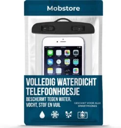 Mobstore Waterdichte Telefoonhoesjes Transparant - Onderwater Hoesje Telefoon - Geschikt Voor Alle Smartphones - Ook Voor Paspoort & Betaalpassen – Waterdichte Telefoonzakje -Bol 1136x1200 3