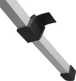 Campart Campingtafel XL TA-0806 - Opvouwbaar, Lichtgewicht En Met Verstelbare Poten - Kampeertafel Inklapbaar Inclusief Opbergtas - 140 X 80 X 70 Cm - Wit -Bol 1137x1200 1