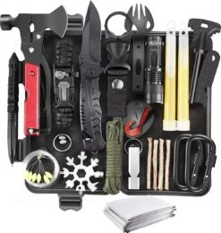 Merkloos Survival Kit - Survival Set - Outdoor Kit - Noodpakket - Camping Set