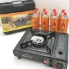 Camping Kooktoestel - Draagbaar Gasfornuis - Incl. 8x Gasflessen En Koffer 2 Camping Kooktoestel - Draagbaar Gasfornuis - Incl. 8x Gasflessen En Koffer -Bol 1144x1200 7