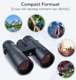 LifeGoods Verrekijker - 10x42 - Inclusief Smartphone Adapter, Lensdoppen, Nekkoord En Draagtas -Bol 1152x1200 6