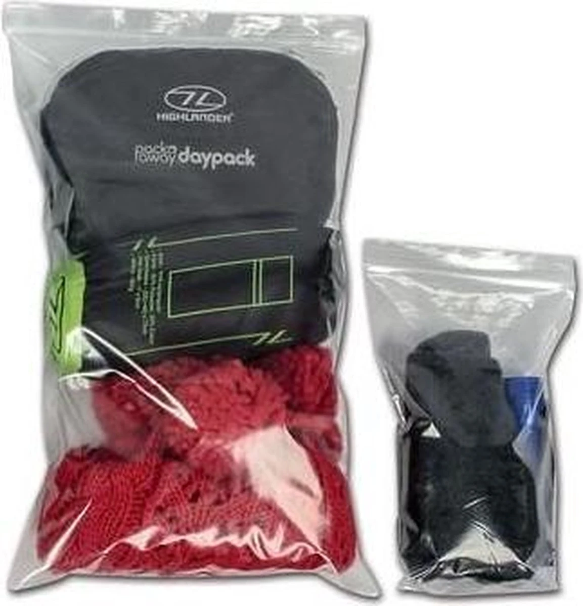 Highlander Self Sealing Opbergzakken Waterdicht - Transparant 5 Highlander Self Sealing Opbergzakken Waterdicht - Transparant - Afbeelding 3