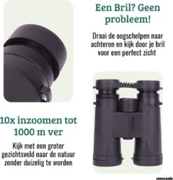 Mmoods Verrekijker Voor Volwassene En Kinderen - Verrekijkers 10 X 42 Compact -Bol 1157x1200 3