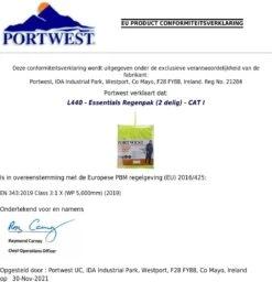 Portwest Regenpak 2 Delig Donker Blauw Maat XL -Bol 1160x1200 3