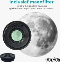 Vultus Telescoop - 500x Vergroting - Sterrenkijker Volwassenen / Gevorderden - Inclusief Statief En Maanfilter - Vultus - 1000114EQ 17 Vultus Telescoop - 500x Vergroting - Sterrenkijker Volwassenen / Gevorderden - Inclusief Statief En Maanfilter - Vultus - 1000114EQ -Bol 1167x1200 4