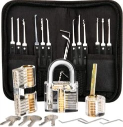 Vivid Green 27-delig Lockpick Set - Survivalsets - Lock Picking Voor Beginners En Professionals - Lock Pick Set - Met Opbergetui