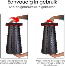 Kampeerkruk - Uitschuifbare Kruk - Rood/Zwart- Tot 120 Kg - Travel Stool - Opvouwbare Campingkruk - Inklapbaar Krukje - Telescopische Kruk - Camping - Outdoor 15 Kampeerkruk - Uitschuifbare Kruk - Rood/Zwart- Tot 120 Kg - Travel Stool - Opvouwbare Campingkruk - Inklapbaar Krukje - Telescopische Kruk - Camping - Outdoor -Bol 1175x1200 1
