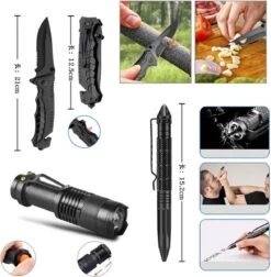 Levabe - Professionele Survival Set Incl Waterfilter - 13-delig - Noodpakket - Camping - Survival - Outdoor - Vuurstrijker - Survival Kit 22 Levabe - Professionele Survival Set Incl Waterfilter - 13-delig - Noodpakket - Camping - Survival - Outdoor - Vuurstrijker - Survival Kit -Bol 1176x1200 3