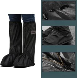 EASTWALL Cover Pro Schoenhoezen - Schoenovertrek Herbruikbaar - Bescherm Je Schoenen Tegen Water, Modder En Sneeuw - Universele Waterdichte Overschoenen - Schoenbeschermers - Anti-slip - Trekkoord Afsluiting - Zwart - Maat 43-44 9 EASTWALL Cover Pro Schoenhoezen - Schoenovertrek Herbruikbaar - Bescherm Je Schoenen Tegen Water, Modder En Sneeuw - Universele Waterdichte Overschoenen - Schoenbeschermers - Anti-slip - Trekkoord Afsluiting - Zwart - Maat 43-44 -Bol 1177x1200 6