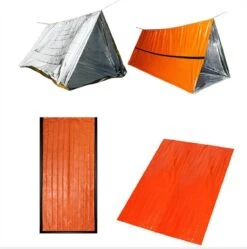 Merkloos Noodslaapzak - Noodtent - Tweepersonen -| Survival Slaapzak | Emergency Sleeping Bag | Nooddeken | Backpack | Nood Tent | Noodtent | Hiken -Bol 1190x1200 5