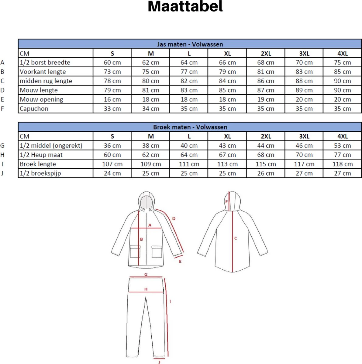 C-Line Regenpak Met Capuchon - Groen - Reflecterend - Nieuw Model - Volwassen Maat XXL 17 C-Line Regenpak Met Capuchon - Groen - Reflecterend - Nieuw Model - Volwassen Maat XXL - Afbeelding 15