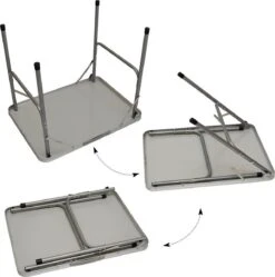 Alu Campingtafel 70x55cm - Inklapbbar Kampeertafel - Picknicktafel Licht Vouwtafel Klaptafel Grijs 22 Alu Campingtafel 70x55cm - Inklapbbar Kampeertafel - Picknicktafel Licht Vouwtafel Klaptafel Grijs -Bol 1192x1200 4