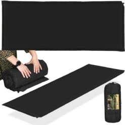 Springos Slaapmat | Zelfopblazend | 180 Cm | Inclusief Hoes | Zwart -Bol 1193x1200 3