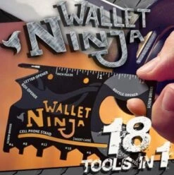 Ninja Wallet Credicard Tool - Voor In Je Portemonnee - Wallet Ninja - 18 In 1 Tool -Bol 1195x1200 7