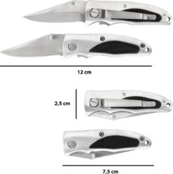 MacGyver Clipknife | Clip Zakmes | 12cm | Mes Met RVS Lemmet – Riemclip – Zilver -Bol 1196x1200 13