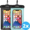 Waterdichte Telefoonhoesjes - Drybag Set Van 2 Stuks - Onderwater Hoesje Telefoon Voor Alle Telefoons - Waterdicht Telefoonhoesje Earkings - Zwart & Blauw 1 Waterdichte Telefoonhoesjes - Drybag Set Van 2 Stuks - Onderwater Hoesje Telefoon Voor Alle Telefoons - Waterdicht Telefoonhoesje Earkings - Zwart & Blauw -Bol 1196x1200 9