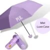 PLU - Paraplu - Opvouwbaar - Inklapbaar - Met Luxe Beschermhoes - Met Reisetui - Windproof - Fashionable - Lichtgewicht - Paars 2 PLU - Paraplu - Opvouwbaar - Inklapbaar - Met Luxe Beschermhoes - Met Reisetui - Windproof - Fashionable - Lichtgewicht - Paars -Bol 1200x1001 4
