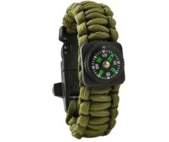 Merkloos Paracord Armband Army Green 5-in-1 Tool Survival Outdoor Actief Lichtgewicht Waterdicht -Bol 1200x1005 1