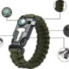 Survival Paracord Armband Met 5 Functies