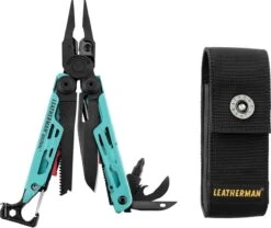 Leatherman Multitool Signal Aqua 19-delig Met Schede - Blauw