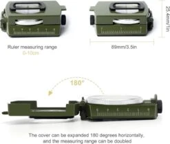 IBright Professionele Metalen Militaire Kompas - Inklapbaar - Waterproof - Schokbestendig - Kaart Kompas Met Kaartlezer - Met Opberg Etui 26 IBright Professionele Metalen Militaire Kompas - Inklapbaar - Waterproof - Schokbestendig - Kaart Kompas Met Kaartlezer - Met Opberg Etui -Bol 1200x1014 1