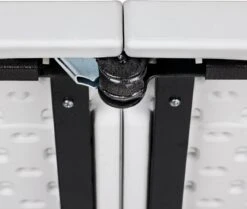 Casaria Tuintafel Opvouwbaar – Met Draaggreep 220x70 Cm – Wit -Bol 1200x1015