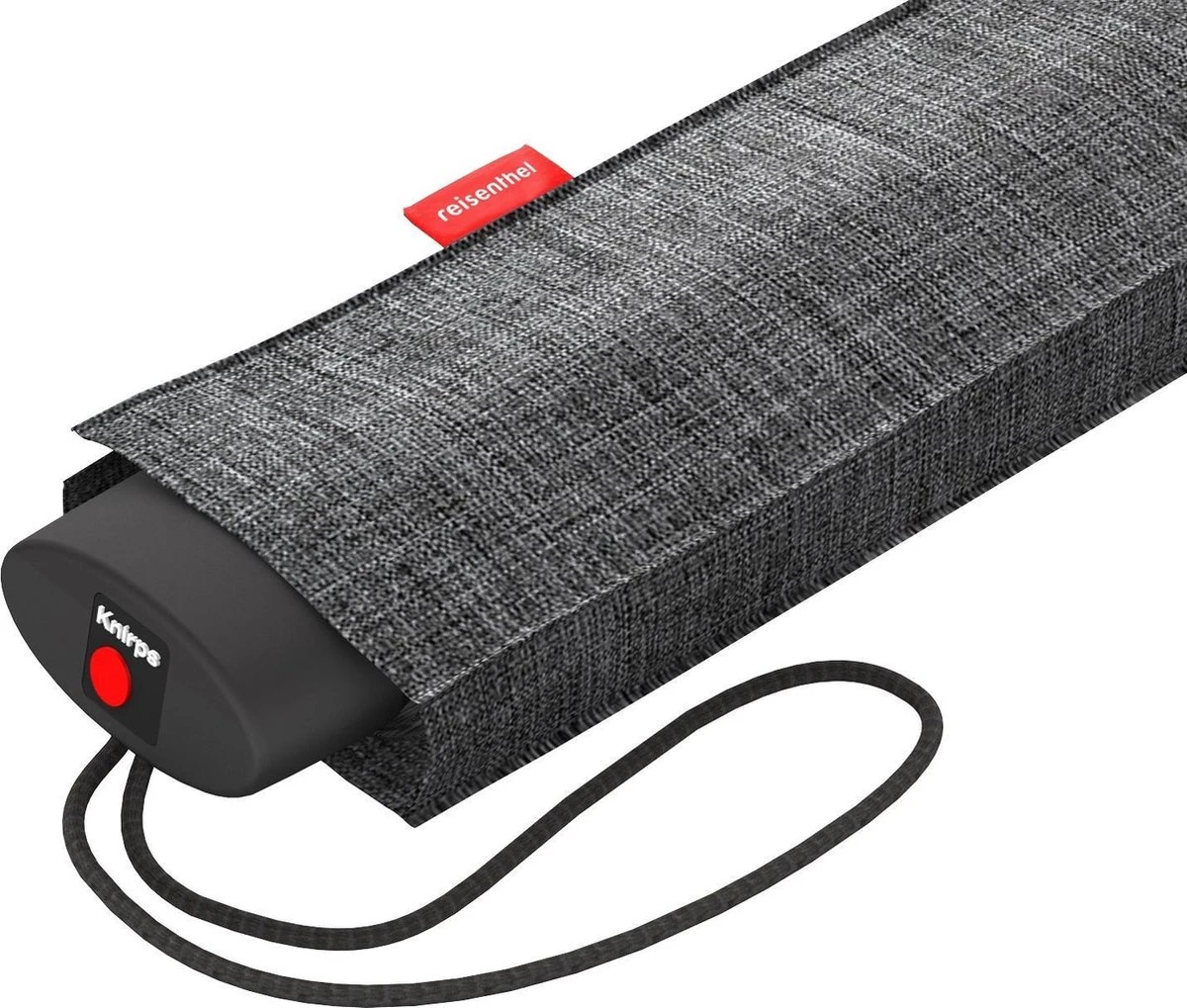 Reisenthel Umbrella Pocket Mini Opvouwbare Mini Paraplu - ø 97 Cm - Twist Silver Grijs 5 Reisenthel Umbrella Pocket Mini Opvouwbare Mini Paraplu - ø 97 Cm - Twist Silver Grijs - Afbeelding 3